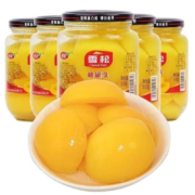 京喜特价APP、需抢券：雪松 黄桃罐头 510g*4瓶装