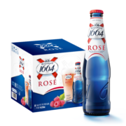 kronenbourg 1664啤酒 桃红啤酒330ml*9瓶 礼盒装（新老包装随机发货））
