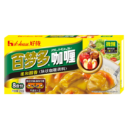 好侍（House）百梦多咖喱 200g/盒 咖喱块 微辣 日式块状咖喱 调味料