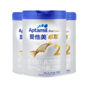 京喜app：爱他美（Aptamil） 卓萃较大婴儿配方奶粉 2段 900g*3