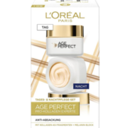 低价！L'OREAL Paris欧莱雅 金致臻颜抗衰老日霜+晚霜套装 新版胶原蛋白升级 到手约￥82.21