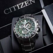 Citizen 西铁城 Promaster Pilot系列 CB5914-89X 男士三眼计时光动能五局电波手表 直邮含税到手￥2595.65