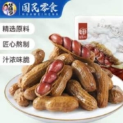 华味亨 卤味花生 252g*4袋 赠饼干