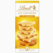 Lindt 瑞士莲 Les Grandes 杏仁巧克力排 150g*2件