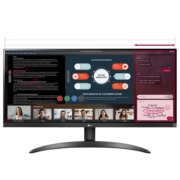 LG 29英寸 21:9 HDR IPS 高清 超宽带鱼屏 sRGB99% FreeSync 窄边 阅读模式 低闪屏 游戏显示器 29WP500 -B