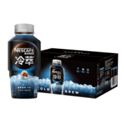 雀巢（Nestle）即饮咖啡冷萃美式清黑原味(无糖) 饮料黑咖啡 280ml*15瓶 箱装