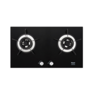 林内（Rinnai）燃气灶 天燃气灶双灶 嵌入式5KW超大火力猛火钢化玻璃JZT-2E03M 天然气