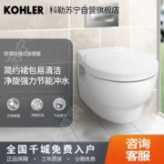 KOHLER 科勒 欧芙壁挂马桶隐藏水箱家用挂墙坐式便器小户型24720