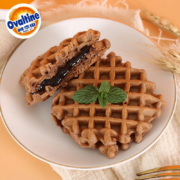 临期品：Ovaltine 阿华田 夹心华夫饼 麦芽可可口味两箱装 680g