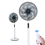 美的（Midea） 电风扇落地扇家用大风量电扇宿舍轻音低噪遥控定时智能扇 【升级7叶 风随温变】遥控定时款（SAD35EA）