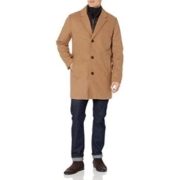 Dockers 男式 Henry羊毛混纺上衣驼色Medium