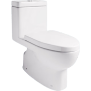 科勒（KOHLER）齐悦连体马桶五级旋风虹吸节水坐便器缓降座厕28867T1级水效坐便