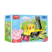 PLUS会员：BLOKS 布鲁可积木 小猪佩奇系列 71024 佩奇的百变工程车