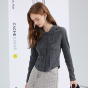 10点开始：CACHE CACHE 捉迷藏 女士连帽开衫