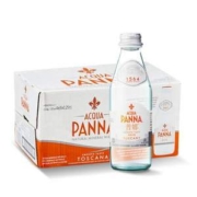 意大利进口，Acqua Panna 普娜 天然矿泉水 250mL*24 玻璃瓶