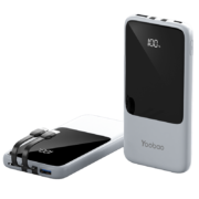 Yoobao 羽博 自带线充电宝 10000mAh 22.5W