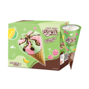 伊利 巧乐兹哈密瓜玫瑰车厘子味脆筒冰淇淋73g*6支/盒雪糕冰激凌冷饮