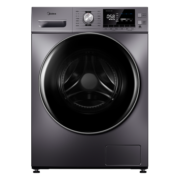 美的（Midea）滚筒洗衣机全自动 Y46B 除菌净螨 BLDC变频电机 高温筒自洁 简尚系列 10公斤 MG100A5-Y46B