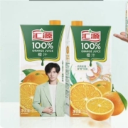Plus会员：汇源100%橙汁1L*2盒  多口味可选