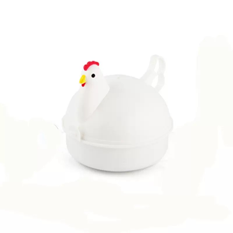 微波炉专用蒸蛋器 多功能圆形煮蛋器 厨房迷你鸡型蒸鸡蛋蒸笼器皿