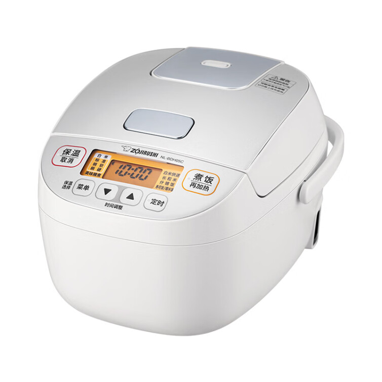 象印（ZO JIRUSHI） 电饭煲电饭锅智能迷你小容量单身1-2人食 NL-BDH05C 1.8L 白色