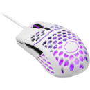 CoolerMaster 酷冷至尊 MM711 White Glossy 游戏鼠标 超轻 采用蜂窝 MM-711-WWOL2 MS440