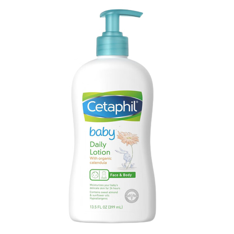 丝塔芙（Cetaphil）金盏花身体乳399ml 婴儿保湿乳 儿童润肤乳 温和滋养 敏感肌可用