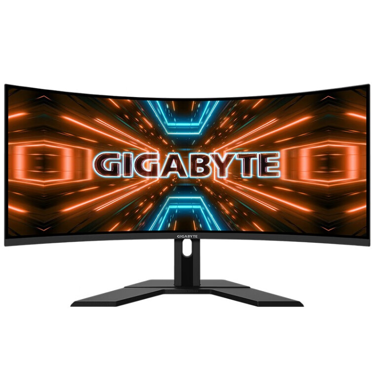 技嘉显示器 31.5英寸KVM电竞显示器1ms 144Hz SS IPS快速液晶 4K 电脑显示屏幕 1500R曲面 165HZ M32UC