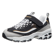 Skechers斯凯奇春季学生童鞋熊猫鞋女童男童运动鞋老爹鞋休闲跑鞋996212L