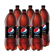 百事可乐 无糖 Pepsi  碳酸饮料 汽水可乐 大瓶装 2L*6瓶 饮料整箱  百事出品