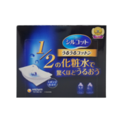 尤妮佳（unicharm）舒蔻 1/2省水化妆棉 40片 (卸妆棉 湿敷补水 柔软亲肤 )