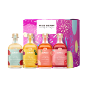 京东百亿补贴：MissBerry贝瑞甜心 果酒 甜酒 低度酒微醺  四口味300ml*4瓶