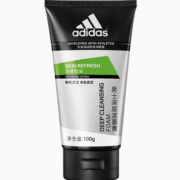水润保湿！adidas 阿迪达斯 男士深层洁面膏 100g
