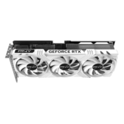 必恩威（PNY）GeForce RTX4070Ti 12GB Gaming VERTO LED掌控者性能版三风扇电竞游戏显卡 白色款