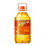 京东百亿补贴：福临门浓香压榨一级花生油4L