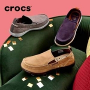 CROCS 卡骆驰 男士一脚蹬户外平底帆布鞋 207635