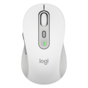 罗技（Logitech） M750无线蓝牙鼠标 办公鼠标 轻音Mac ipad鼠标双模 跨设备多平台 M750-M白色