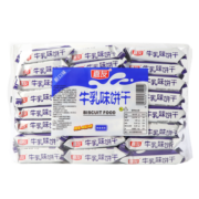 嘉友 牛乳味早餐饼干468g 办公室零食小吃休闲食品小包装约24包（新）