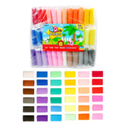 晨光(M&G)文具36色超轻粘土彩泥橡皮泥4D 儿童手工DIY玩具 袋装AKE03988