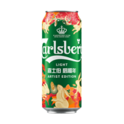 嘉士伯（Carlsberg） 特醇啤酒500ml*18听 整箱装（新老包装随机发货）