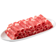 万馨沃牛 原切特选级牛肉卷300g 火锅卷 打边炉 谷饲肥牛卷 美国安格斯