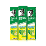 好来（DARLIE）原黑人牙膏双重薄荷清新口气防蛀含氟牙膏改善牙渍烟渍家庭组合装 超白茶组合90g*6
