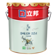 立邦x国民家居乳胶漆京雅居金标超值净味120二合一无添加内墙漆18L