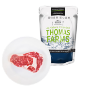 THOMAS FARMS 澳洲谷饲原切安格斯眼肉牛排 200g/袋 冷冻生鲜牛肉烧烤烤肉健身