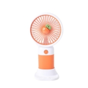三福手持小风扇夏季女可爱水果花朵小兔卡通可桌面迷你小巧小型口袋电风扇便携式随身携带风扇学生宿舍非静音