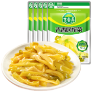 京东会员：吉香居榨菜   鲜香爽脆下饭菜 80g*5袋