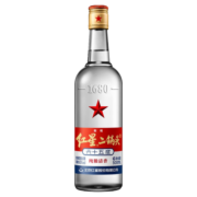 红星 红星二锅头 白标 清香型 白酒 65度 500ml*12瓶 整箱装