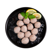 八合里 潮汕正宗手打牛肉丸牛肉含量≥98% 纯牛肉制作 火锅烧烤食材250g