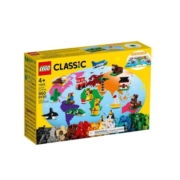 LEGO乐高积木拼装玩具系列 环球动物大集合11015儿童益智拼插丹麦