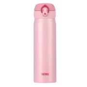 膳魔师(THERMOS) 保温杯保冷杯粉色500ml 不锈钢车载水杯旅行便携男女学生杯子生日礼物JNL-500-PCH